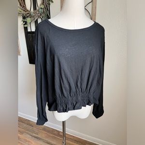 Black Mustard Seed long sleeve top New with Tags size medium